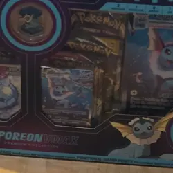 Pokemon TCG Vaporeon VMAX, Leafeon VSTAR, Glaceon VSTAR Premium Collection Box - Image 1