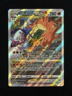 Carte Pokemon Dracaufeu SWSH262 Vstar Epee et Bouclier EB FR - Image 2