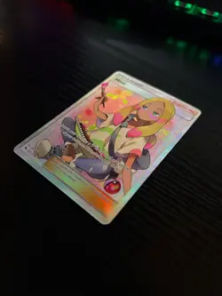 Pokemon Mina 211/214 Lost Thunder Full Art Trainer Supporter Ultra Rare Holo NM - Image 2