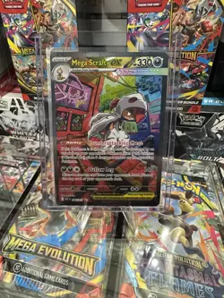 Mega Scrafty ex 285/217 SIR Secret Rare Pokemon Ascended Heroes MINT - In Hand - Image 4