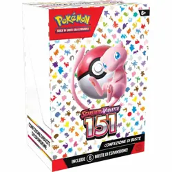 151 Scarlatto e Violetto - Pokemon Bundle 6 Buste Italiano 820650603204 - Image 1