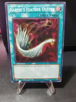 Harpie's Feather Duster EGS1-EN022 Super Rare 1st Edition Yugioh Card - Image 2