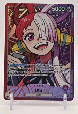 One Piece TCG - OP06 - Uta OP06-001 AA Leader - English - Image 1