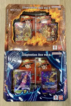 One Piece Illustration Box IB05 + IB06 Vol 5 & 6 - ENG Sealed NEW - Image 1