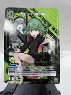 Union Arena Terrible Tornado One Punch Man Release Event Promo OPM-1-051 - Image 1