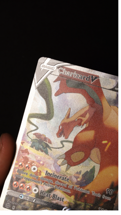 Charizard V #154 NM-M Pokemon Card Brilliant Stars - Image 3