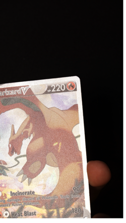 Charizard V #154 NM-M Pokemon Card Brilliant Stars - Image 4
