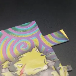 Abra #63 EV7 of 12 - Die-Cut Embossed - Pokemon CARD - Topps Series 2 - NM - Image 3