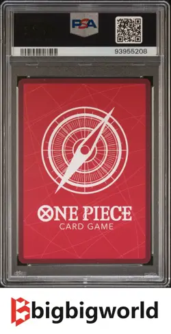 2023 ONE PIECE CARD GAME SIMPLIFIED CHINESE #ST01-001 SERIAL LUFFY PSA10 - Image 2