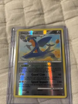 Pokemon Garchomp TCG Reverse Holo Card Supreme Victors 5/147 - Image 1
