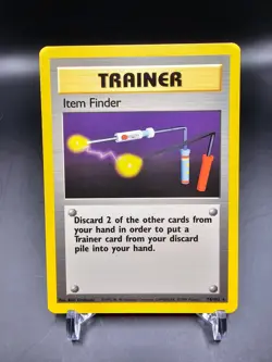 EX - Item Finder - 74/102 - Base Set - Pokemon Card - Image 1