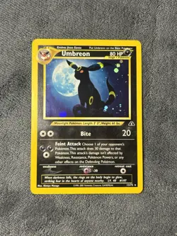 Umbreon Neo Discovery Holo Rare Card 13/75 NM Condition Pokemon TCG OG MOONBREON - Image 1