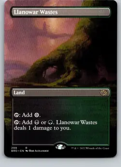 Llanowar Wastes | The Brothers’ War BRO 299 | NM | MTG - Image 1