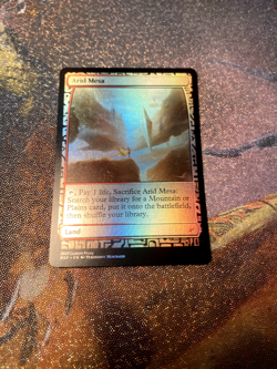 Arid Mesa Fullart Foil Fetchland High Quality - Image 1