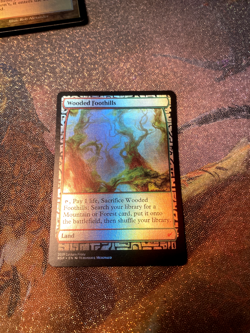 Wooded Foothills Fullart Foil Fetchland High Quality - Image 1