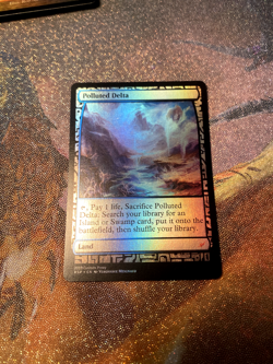 Polluted Delta Fullart Foil Fetchland High Quality - Image 1
