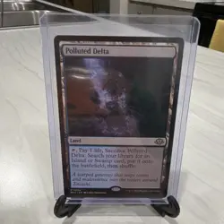 MTG Polluted Delta Modern Horizons 3 Land Rare Regular #224 - Image 1
