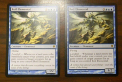 MTG Zendikar Roil Elemental x2 Unplayed Excellent - NM - Image 1