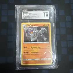 CGC 10 GEM MINT Machamp Cosmo Holo Guardians Rising Pokemon 65/145 - Image 1