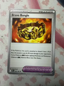 Brave Bangle Uncommon SV: White Flare 080/086 NM English Pokemon Card - Image 1