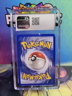 CGC 8 Pokemon Grimer Fossil 48/62 WoTC 1999 - Image 2
