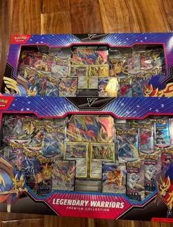Lot of 2 Pokemon TCG Legendary Warriors Premium Collection Sealed - Image 1