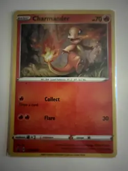 Charmander SWSH092 Promo Holo Near Mint Condition Black Star Promo - Image 1