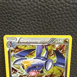 Pokemon TCG Garchomp 91/124 Cracked Ice Holo Rare Dragons Exalted LP - Image 2