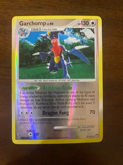 Pokemon TCG Garchomp 9/123 Reverse Holo Mysterious Treasures Near Mint NM - Image 1