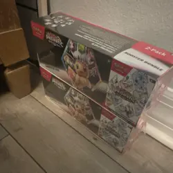 Pokemon Prismatic Evolutions Booster Bundle 2-Pack Box English Eevee - Image 3