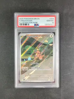 2025 Pokemon Dri-En Kangaskhan 204/182 Sv10: Destined Rivals Holo PSA 10 - Image 1