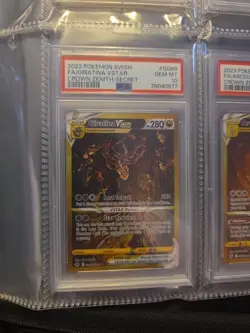 Giratina VSTAR Secret GG69/GG70 Pokemon Crown Zenith Galarian Gallery PSA 10 - Image 1