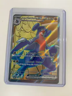 POKEMON TCG: CYNTHIA’S GARCHOMP EX SVP 204 COLLECTION BOX BLACK STAR PROMO NM - Image 1
