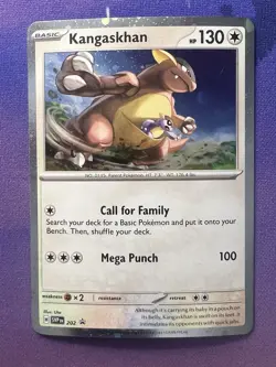 Kangaskhan Cosmos Holo 202 Pokemon TCG SVP: Scarlet & Violet Black Star Promo NM - Image 1