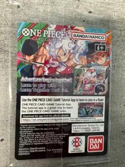 One Piece Monkey.D.Luffy US College Basketball Promo Card *SEALED* - Image 2