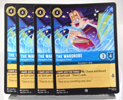 Disney Lorcana TCG Reign of Jafar The Wardrobe Perceptive Friend 160/204 C x4 - Image 1