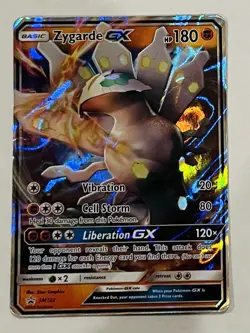 GOOD CONDITION! 2018 Holo Zygarde GX SM122 Pokemon Card! - Image 1