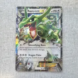 Rayquaza EX 75/108 Roaring Skies Ultra Rare Holo – HP/MP Pokemon Card - Image 1