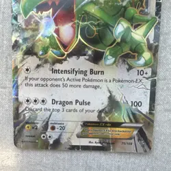 Rayquaza EX 75/108 Roaring Skies Ultra Rare Holo – HP/MP Pokemon Card - Image 3