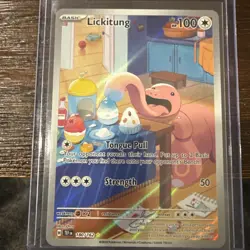 Lickitung 180/162 Temporal Forces 2024 IR Holo Rare Pokemon Card TCG! - Image 1