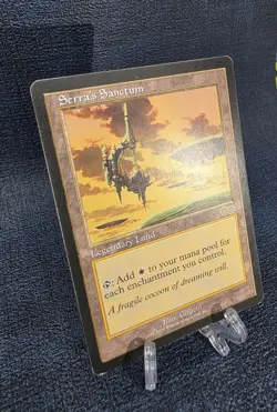 Serra's Sanctum Urza's Saga Rare Legendary Land Regular English MTG Card - Image 3