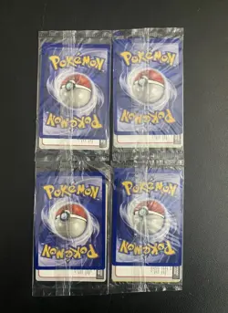 SEALED Set of 4 Black Star Promo WB Movie Pokemon Cards (Pikachu, Dragonite, +) - Image 2