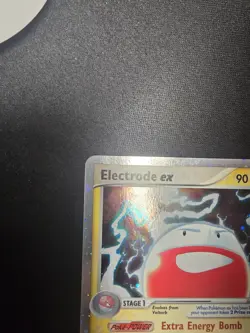 Pokemon 2004 Electrode EX Fire Red & Leaf Green Holo Card 107/112 Ultra Rare - Image 2