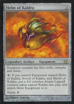 Helm of Kaldra - Heavy Play MTG Fifth Dawn - Image 1