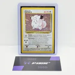 CARTA POKEMON CARD CLEFAIRY HOLO 5/102 - ITA - SET BASE - GOOD - Image 1