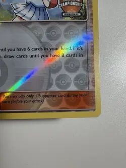 Lillie Trainer Supporter Pokemon Card 125a Promo TCG Championships Regionals - Image 4