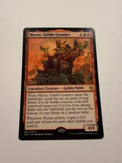 Muxus, Goblin Grandee - Light Play MTG Jumpstart - Image 1