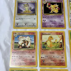 Vintage 1999 Pokemon Cards Lot 25 Base Jungle Fossil LP/NM No Duplicates - Image 4
