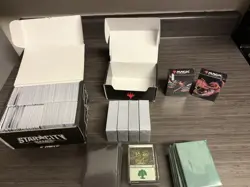 Magic The Gathering 1000 Card Lot + Card Sleeves + Lands + Dueling Deck - Image 2