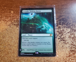 Evendo, Waking Haven - Edge of Eternities EOE MTG - Mythic Rare Land - Image 1